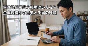 単身赴任手当の相場はいくら？企業規模別の目安と手当の種類